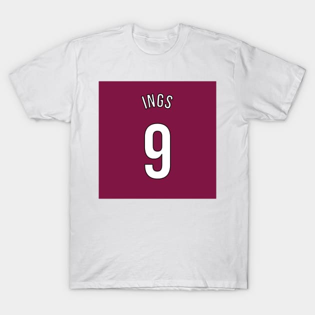 Ings 9 Home Kit - 22/23 Season T-Shirt by GotchaFace